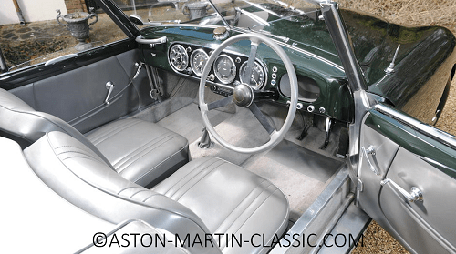 1952 habitacle Aston Martin Classic DB2 Drop head Coupe par Graber
