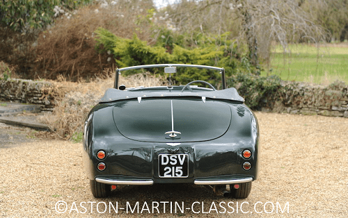 1952 design Aston Martin Classic DB2 Drop head Coupe par Graber