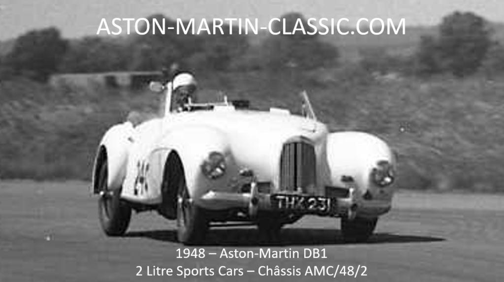 1948 Prototype Aston-Martin DB1 Châssis AMC/48/2