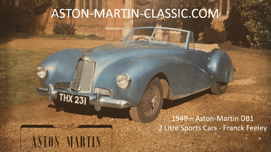 1948 Aston-Martin DB1 Cabriolet Châssis numéro AMC-48-2