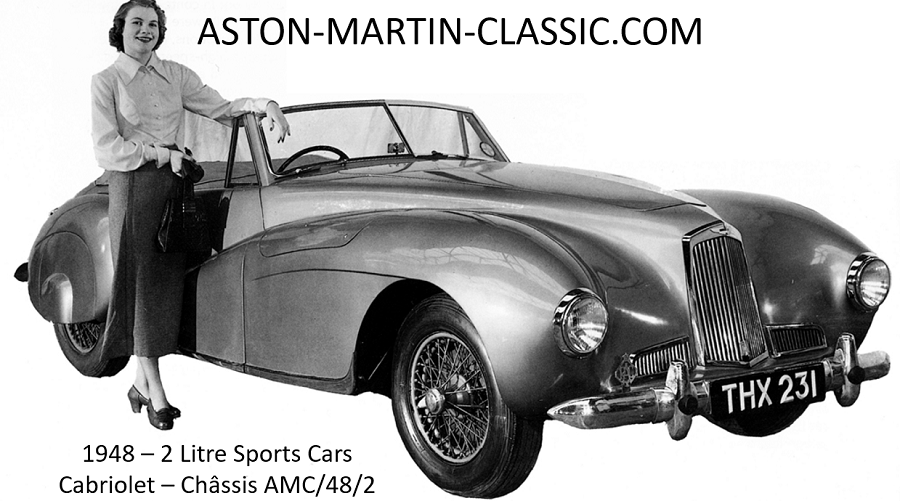 1948 Aston-Martin Classic 2-Litre-Sports-Cars