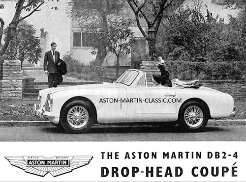 DB2/4 Drop Head Coupé - Registre 1953-1959