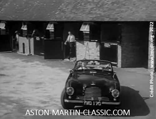1954 Apparition de l'Aston-Martin DB2 châssis LML/50/186 dans le film Devil on Horseback.