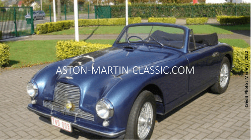 1952 Aston Martin DB2 Drop Head Coupe LML-50-91