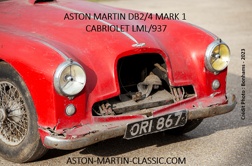 1955 Aston Martin DB2/4 LML/937 Carrosserie-1
