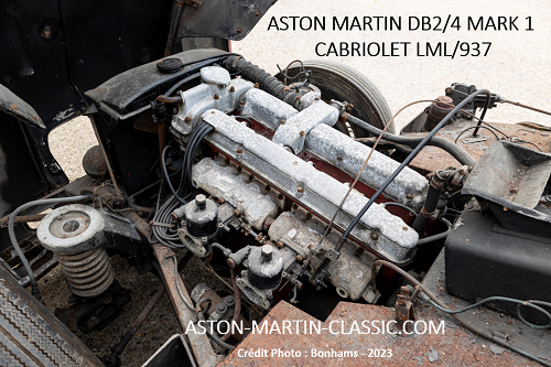 1955 Aston Martin DB2/4 LML/937 Moteur-1