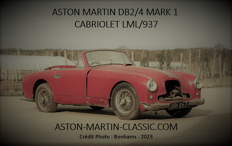 1955 Aston Martin DB2/4 LML/937