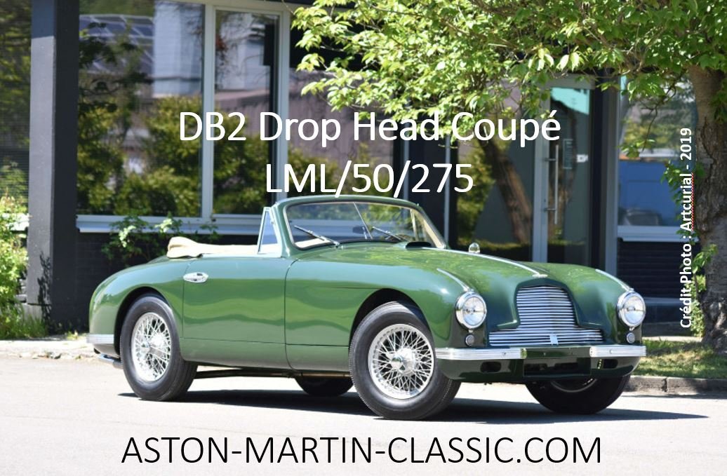 1953 ASTON MARTIN DB2 DHC-LML-50-275