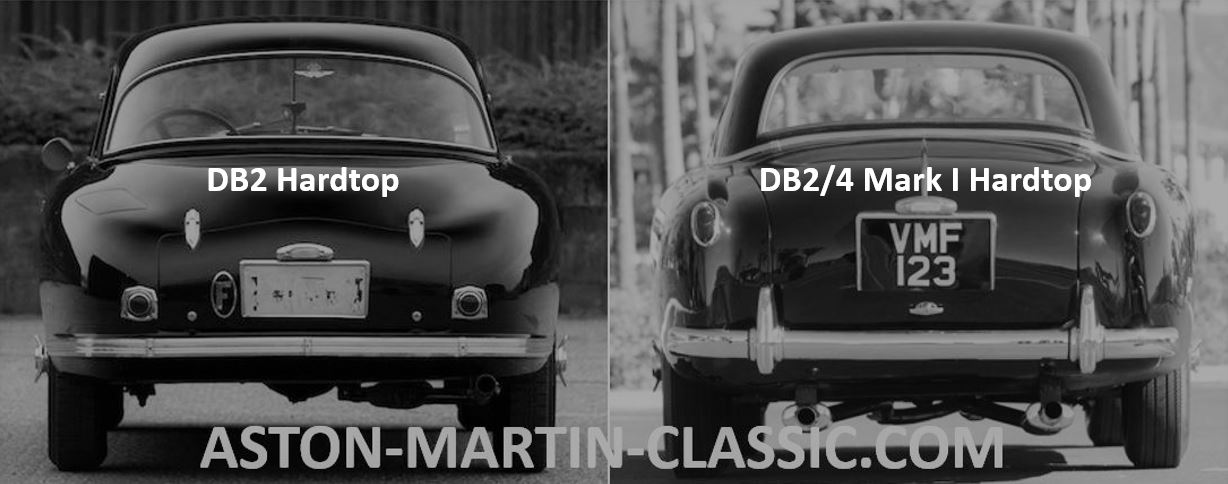 1953 Aston Martin Prototypes Hardtop DB2/4 LML/515 et DB2 LML/50/335