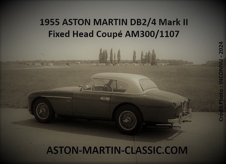 1955 Aston Martin DB2-4 MKII Fixed Head Coupe AM300-1107