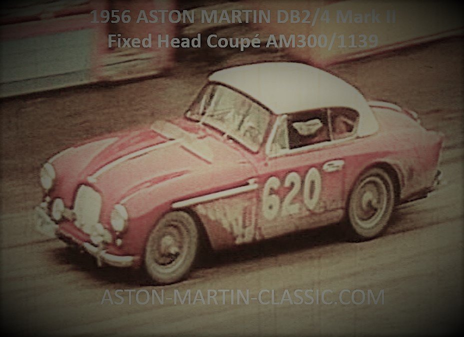 1956 Aston Martin DB2-4 MKII Fixed Head Coupe AM300-1139