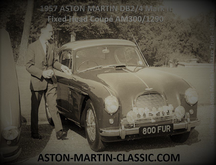 1957 Aston Martin DB2-4 MKII Fixed Head Coupe AM300-1290