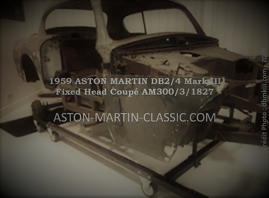 1959 Aston Martin DB2-4 MKIII Fixed Head Coupe AM300-1827