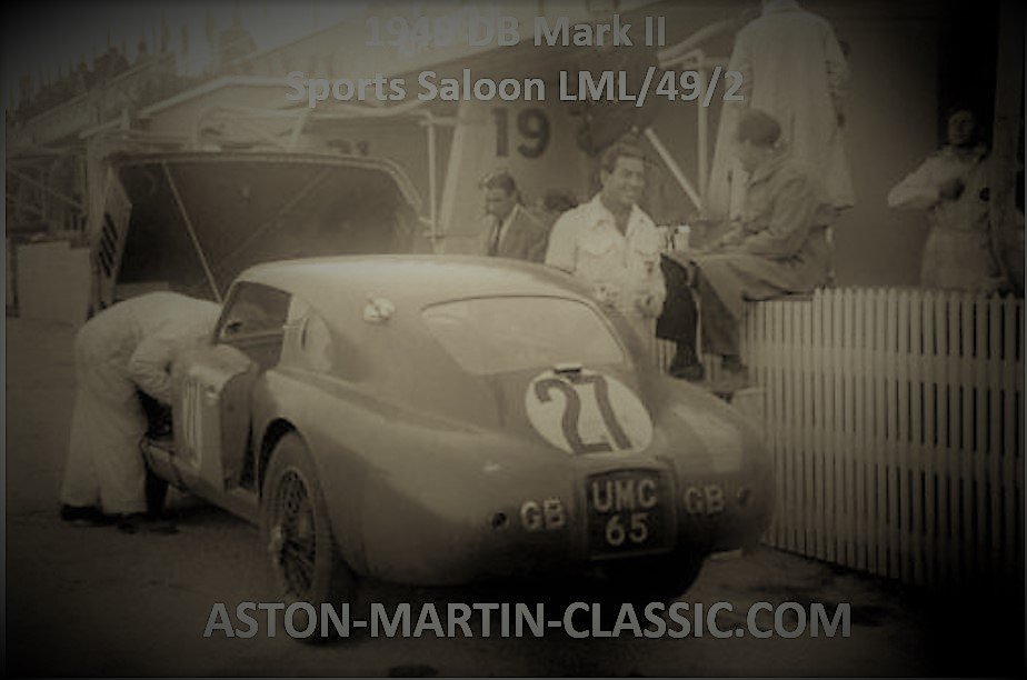 1949 Aston Martin DB Mark II Châssis LML/49/2