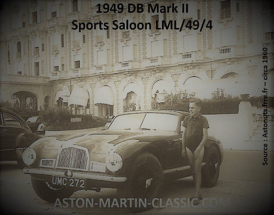 1949 Aston Martin DB Mark II Châssis LML/49/4