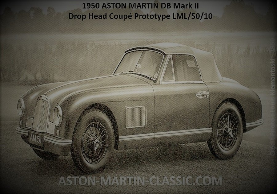 1950 ASTON MARTIN DB MARKII CHASSIS LML 50 10 ADVERTISEMENT BROCHURE