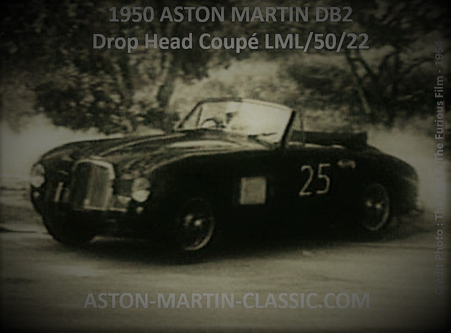 1950 ASTON MARTIN DB2 DROPHEAD COUPE CHASSIS LML/50/22