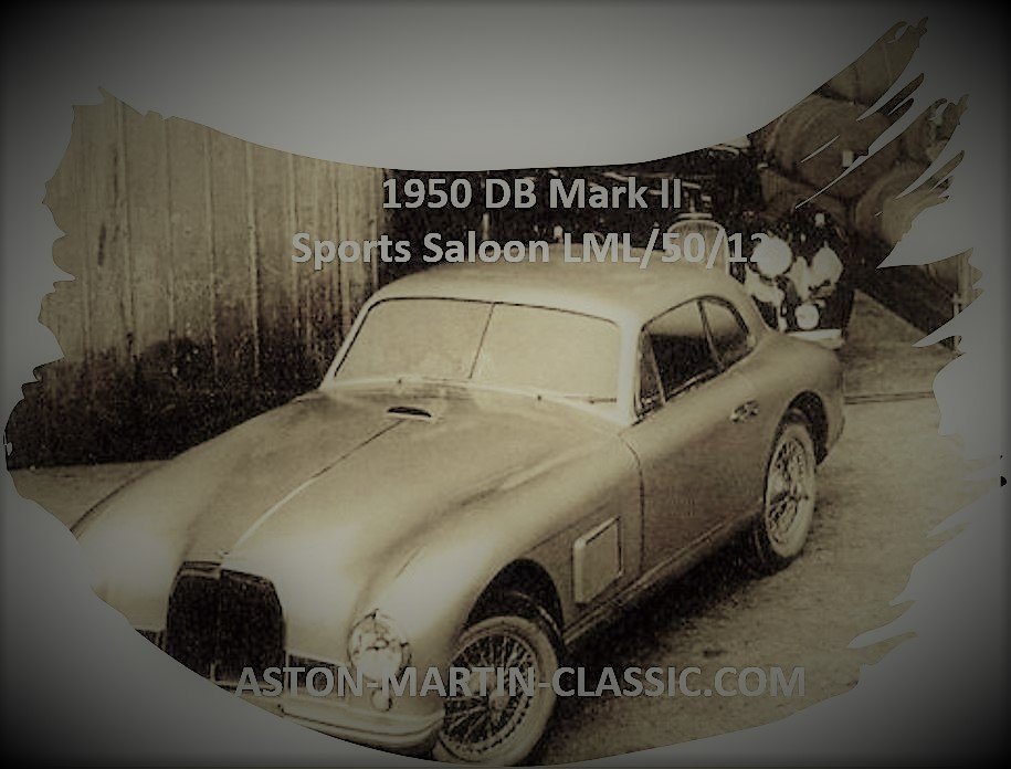 1950 Aston Martin DB Mark II Châssis LML/50/12