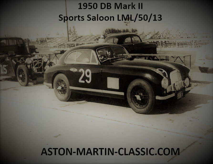 1950 Aston Martin DB Mark II Châssis LML/50/13