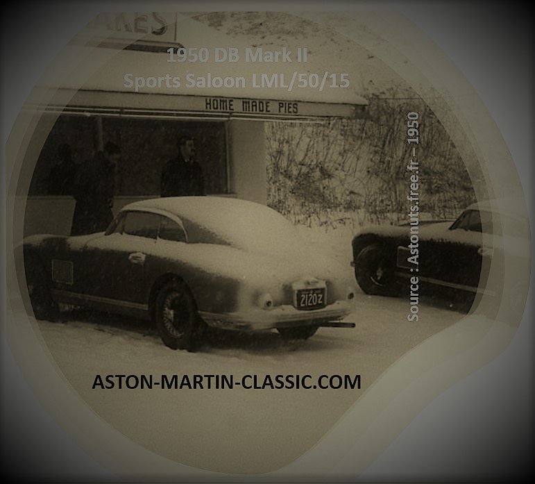 1950 Aston Martin DB Mark II Châssis LML/50/15