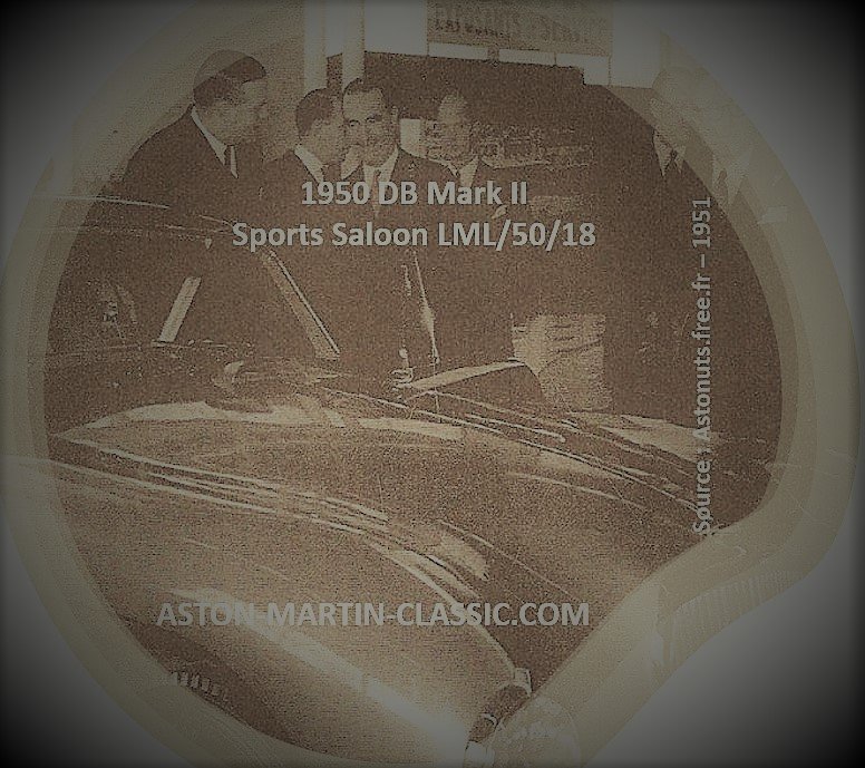1950 Aston Martin DB Mark II Châssis LML/50/18