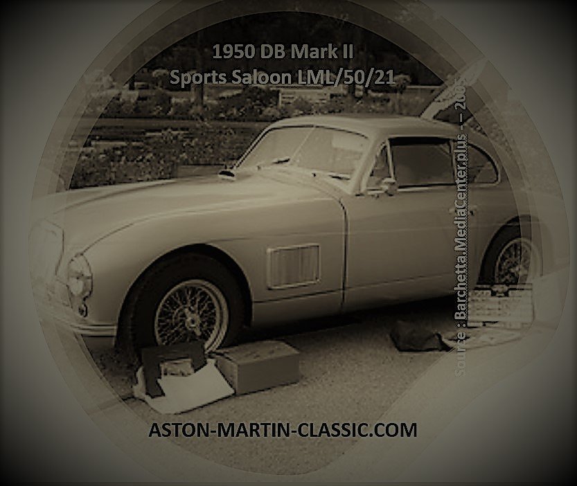 1950 Aston Martin DB Mark II Châssis LML/50/21
