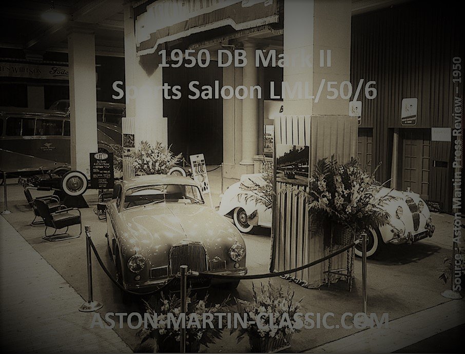 1950 Aston Martin DB Mark II Châssis LML/50/6