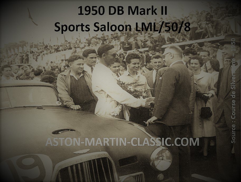 1950 Aston Martin DB Mark II Châssis LML/50/8