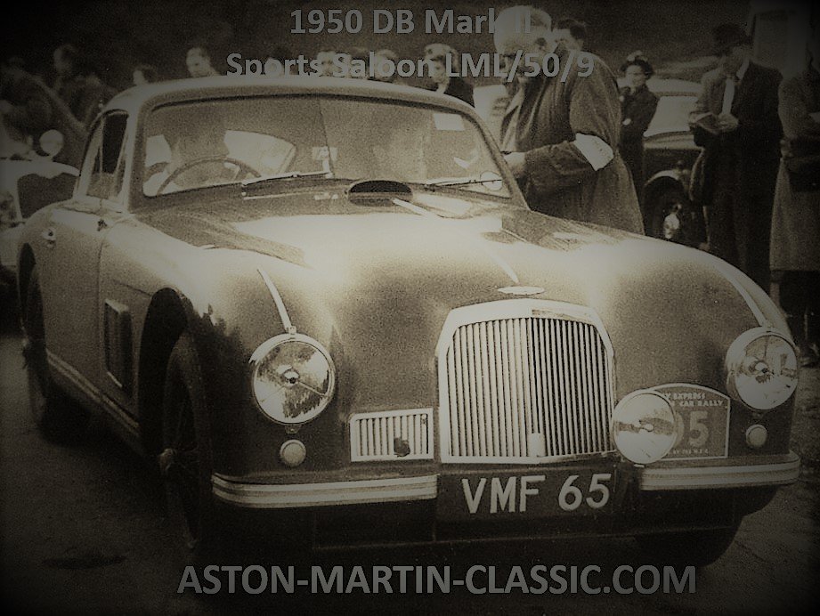 1950 Aston Martin DB Mark II Châssis LML/50/9
