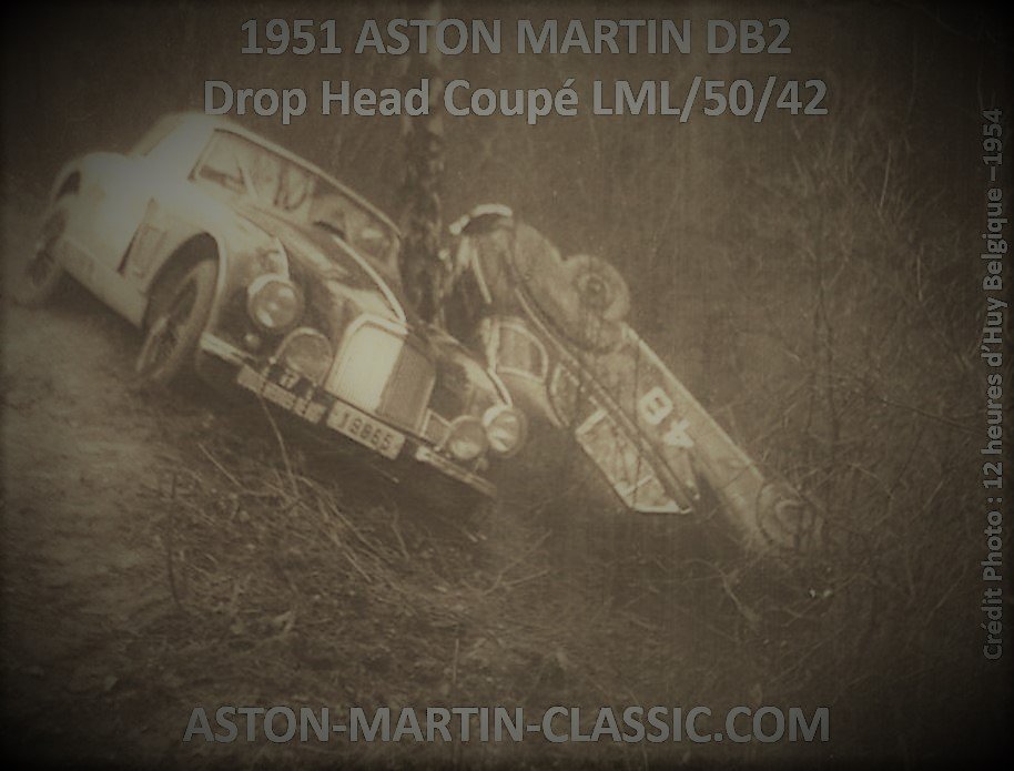 1951 ASTON MARTIN DB2 DROPHEAD COUPE CHASSIS LML/50/42