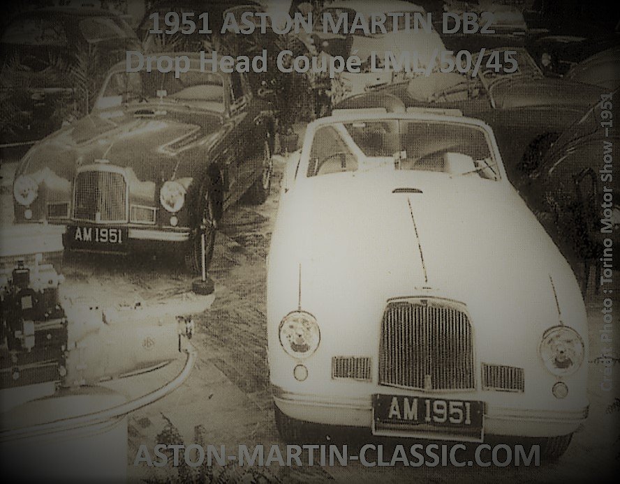 1951 ASTON MARTIN DB2 DROPHEAD COUPE CHASSIS LML/50/45
