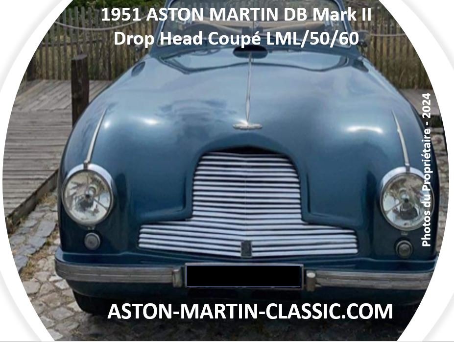1951 Aston Martin DB2 Drop Head Coupe Chassis LML/50/60 de FACE