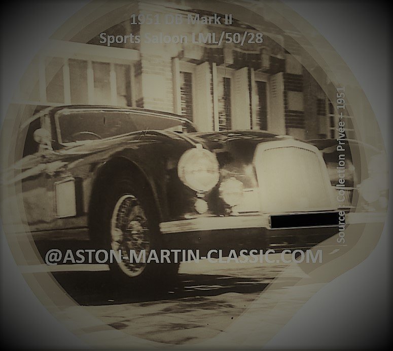 1951 Aston Martin DB Mark II Châssis LML/50/28