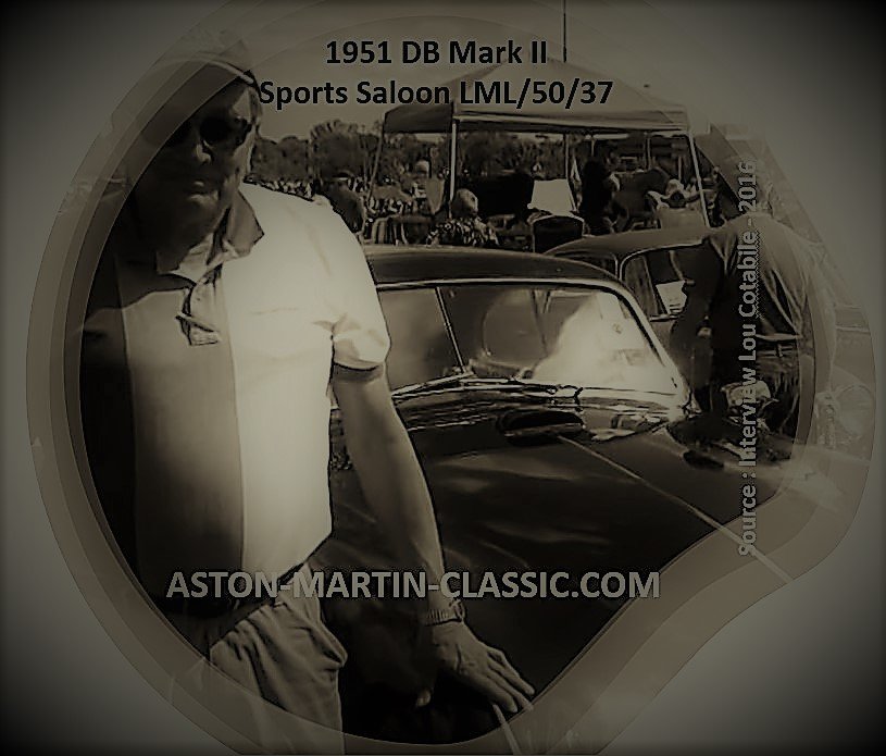 1951 Aston Martin DB Mark II Châssis LML/50/37