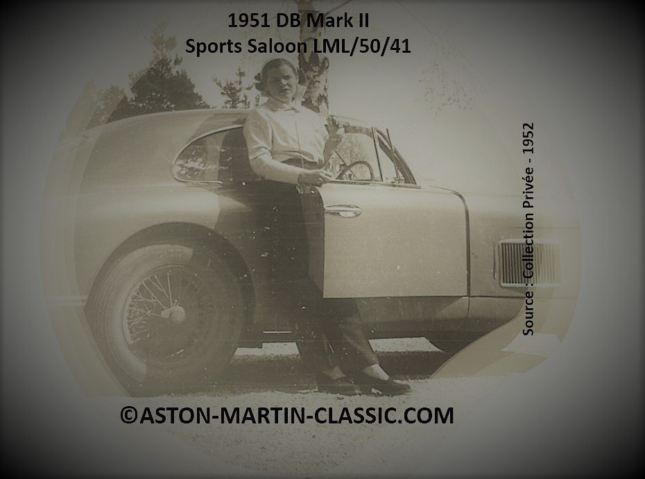 1951 Aston Martin DB Mark II Châssis LML/50/41