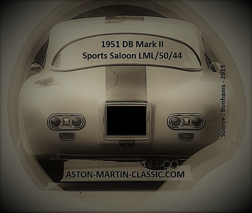 1951 Aston Martin DB Mark II Châssis LML/50/44