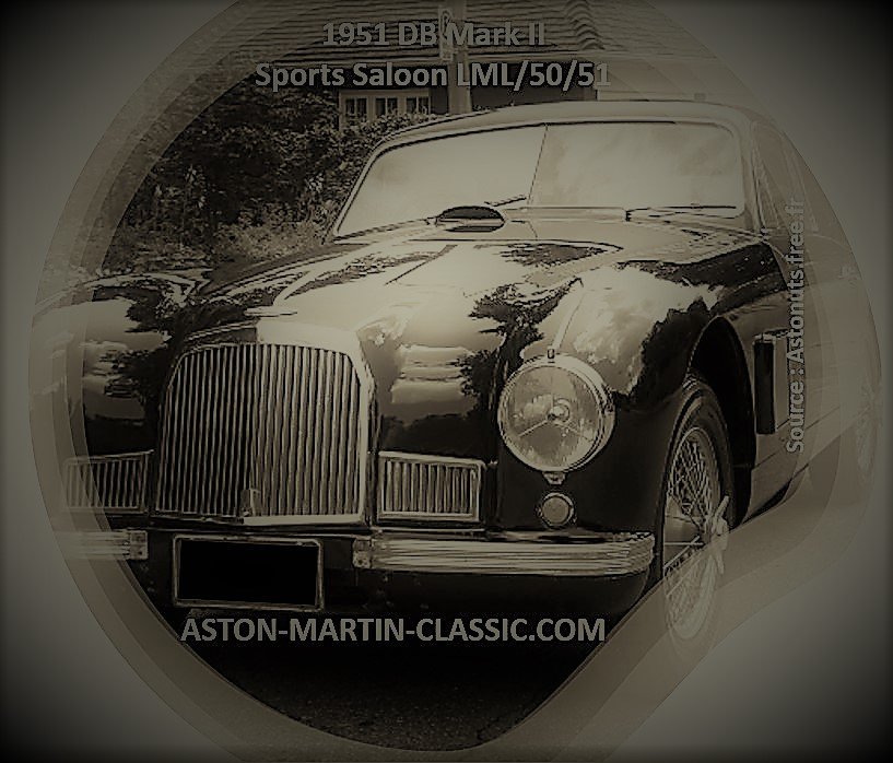 1951 Aston Martin DB Mark II Châssis LML/50/51