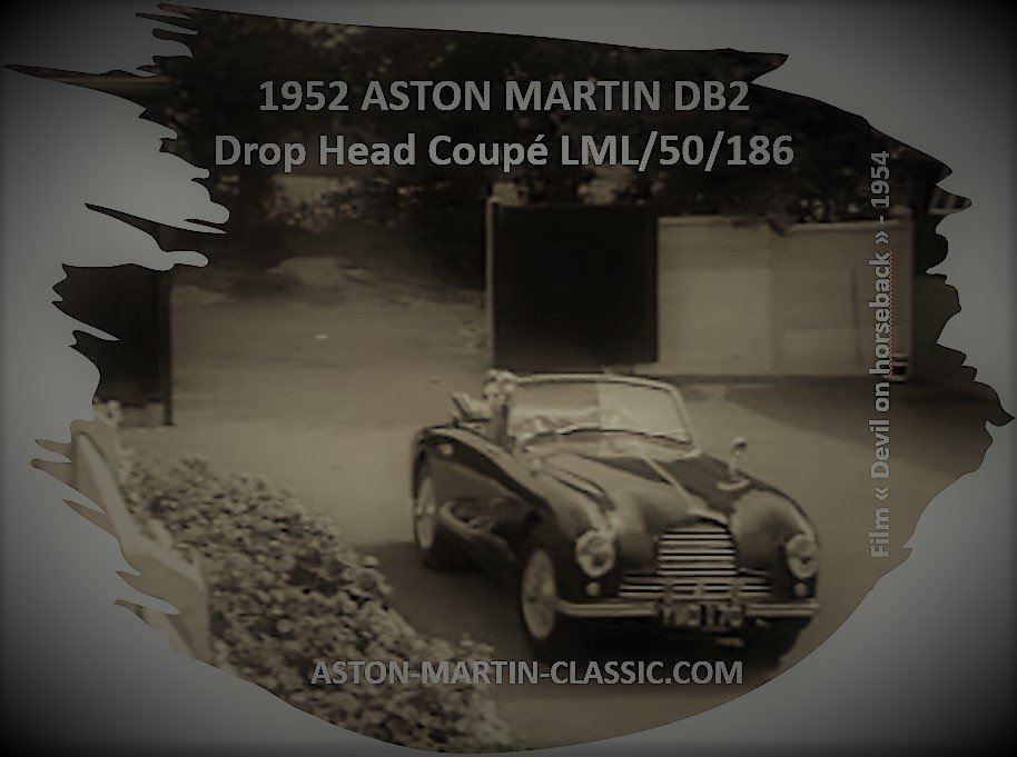 1952 ASTON MARTIN DB2 DROPHEAD COUPE CHASSIS LML/50/186