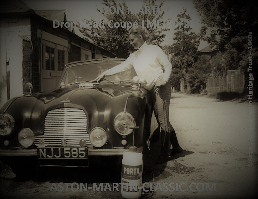 1952 ASTON MARTIN DB2 DROPHEAD COUPE CHASSIS LML/50/220