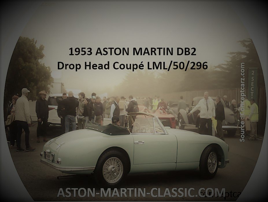 1953 ASTON MARTIN DB2 DROPHEAD COUPE CHASSIS LML/50/296
