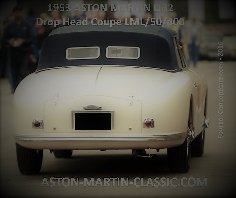 1953 ASTON MARTIN DB2 DROPHEAD COUPE CHASSIS LML/50/400