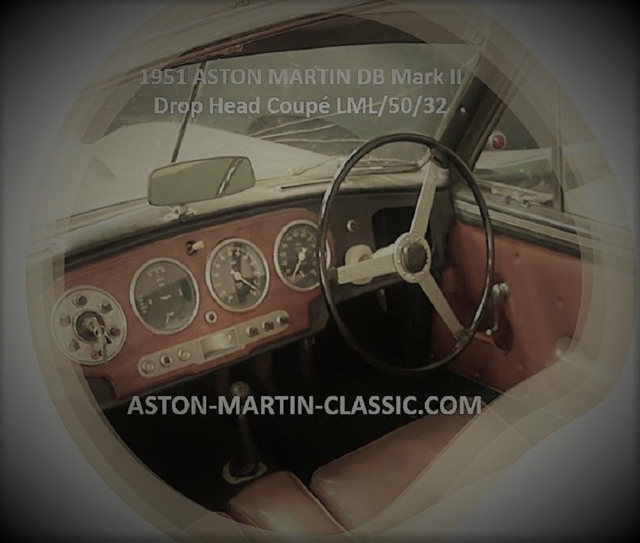2024 Aston Martin DB2 cabriolet Châssis LML/50/32 INTERIOR