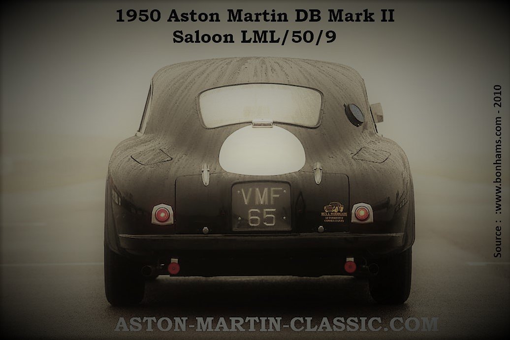 1950 Aston Martin DB2 SALOON LML-50-9