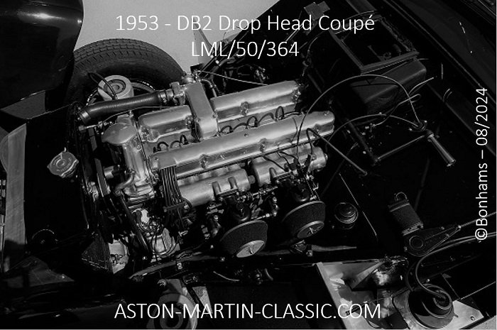 1953 Aston Martin DB2 LML-50-364 Vantage Engine