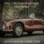 1953 Aston Martin DB2 cabriolet LML-50-364 moteur Vantage.