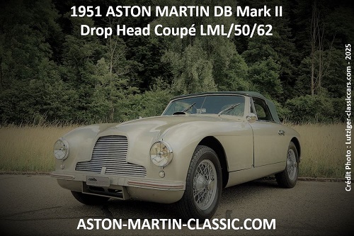 1951 Aston Martin DB2 cabriolet LML-50-62