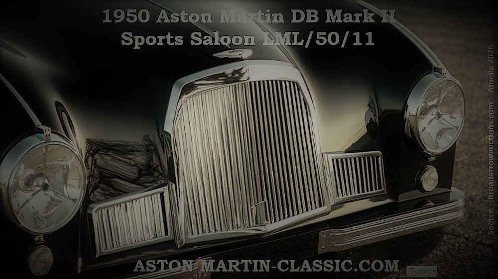 1950 ASTON MARTIN DB2 Sports Saloon LML/50/11