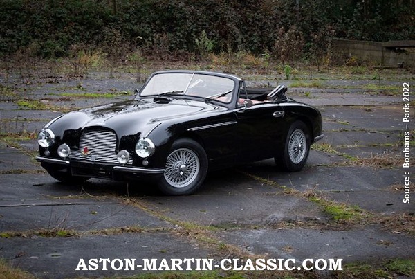 ASTON MARTIN DB2 LML/50/368 DE FACE