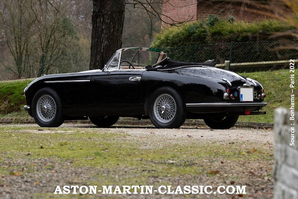 ASTON MARTIN DB2 LML/50/368 VUE DE PROFIL