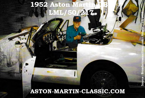 1952 Aston Martin DB2 LML/50/217
